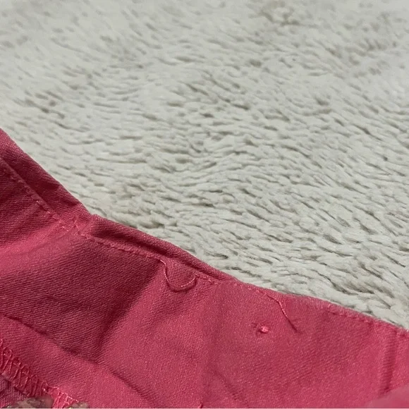 Pink Double-Button Ruched Mini Skirt - Picture 5 of 5